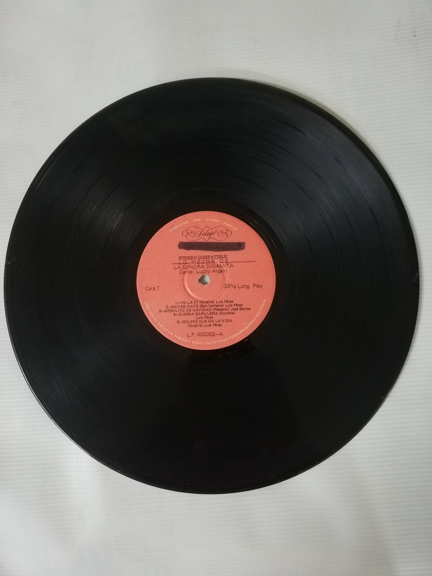 LP SONORA DINAMITA - LO MEJOR DE LA SONORA DINAMITA