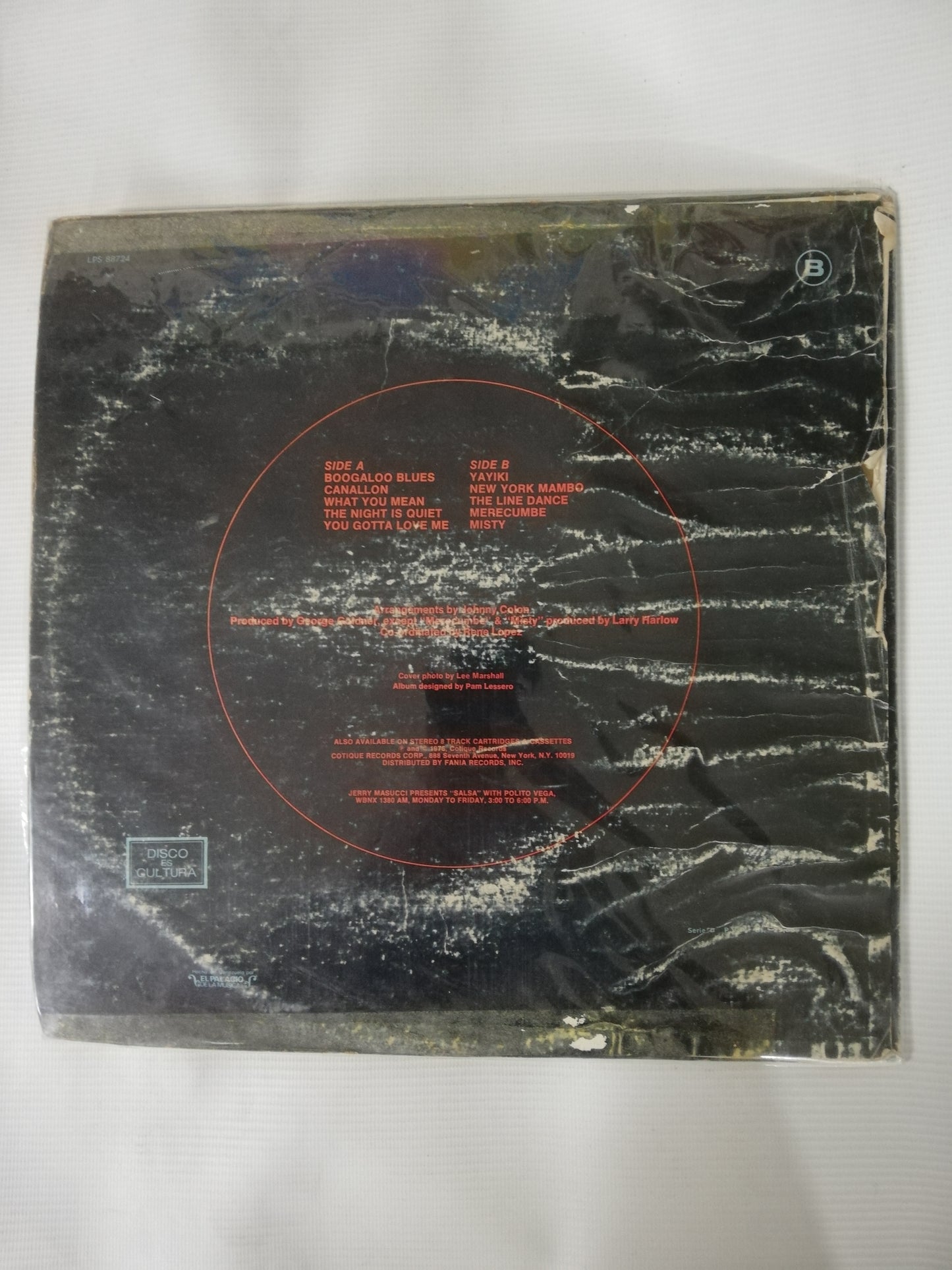 LP JOHNNY COLÓN - JOHNNY COLON´S DISCO HITS SOUL & LATIN