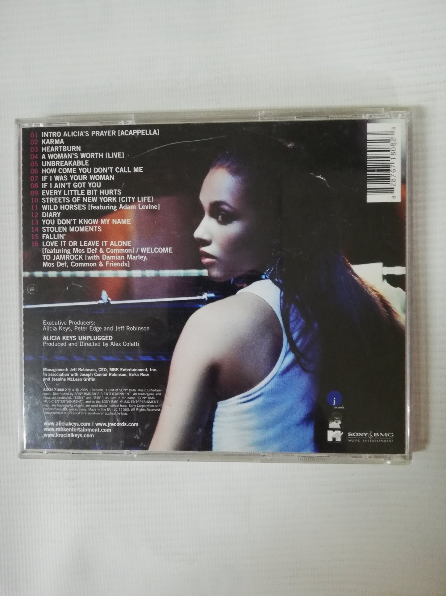 CD ALICIA KEYS - MTV UNPLUGGED