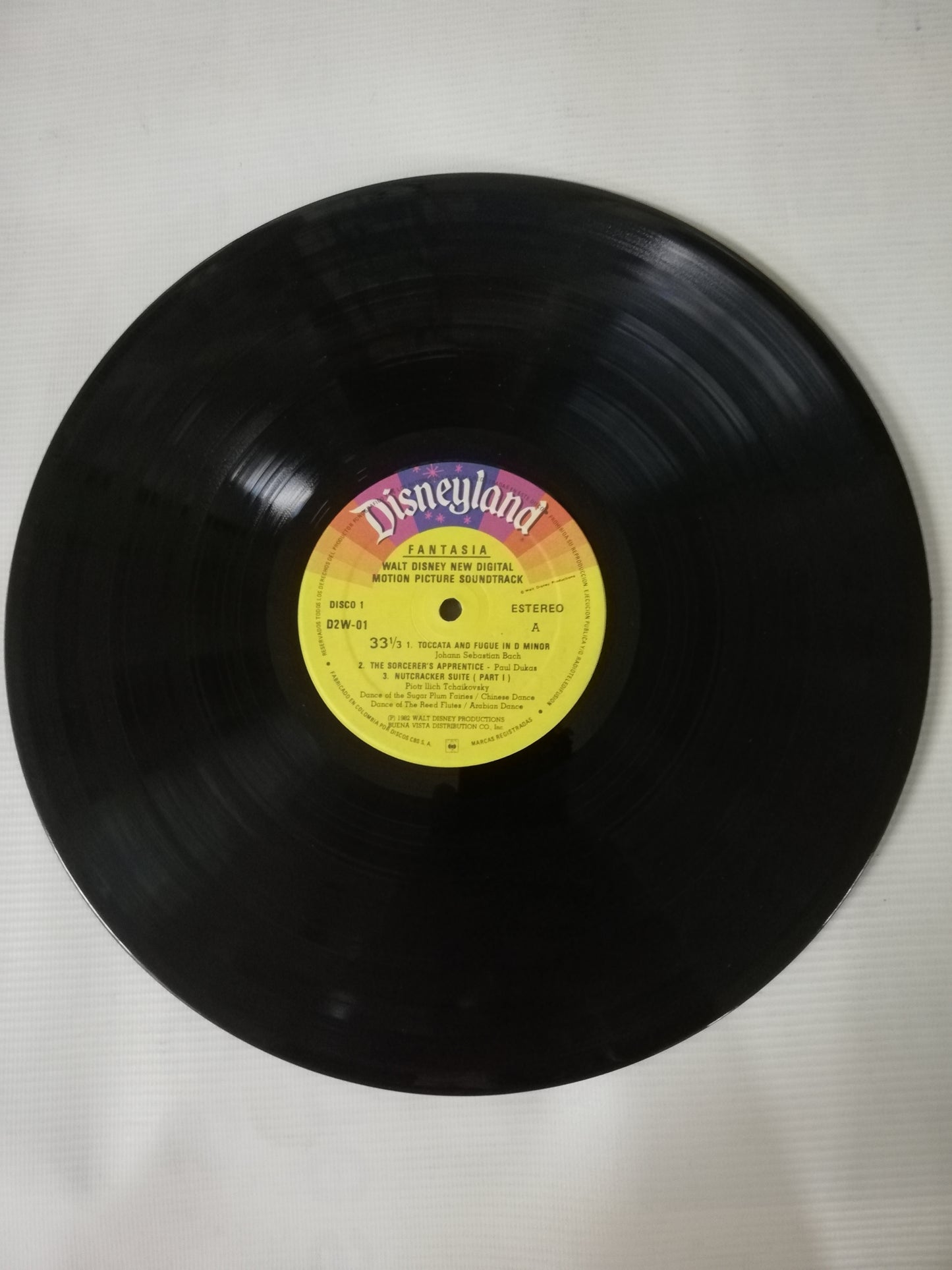 LP IRWIN KOSTAL - WALT DISNEY´S FANTASIA - NEW DIGITAL MOTION PICTURE SOUNDTRACK - VINYL X 2