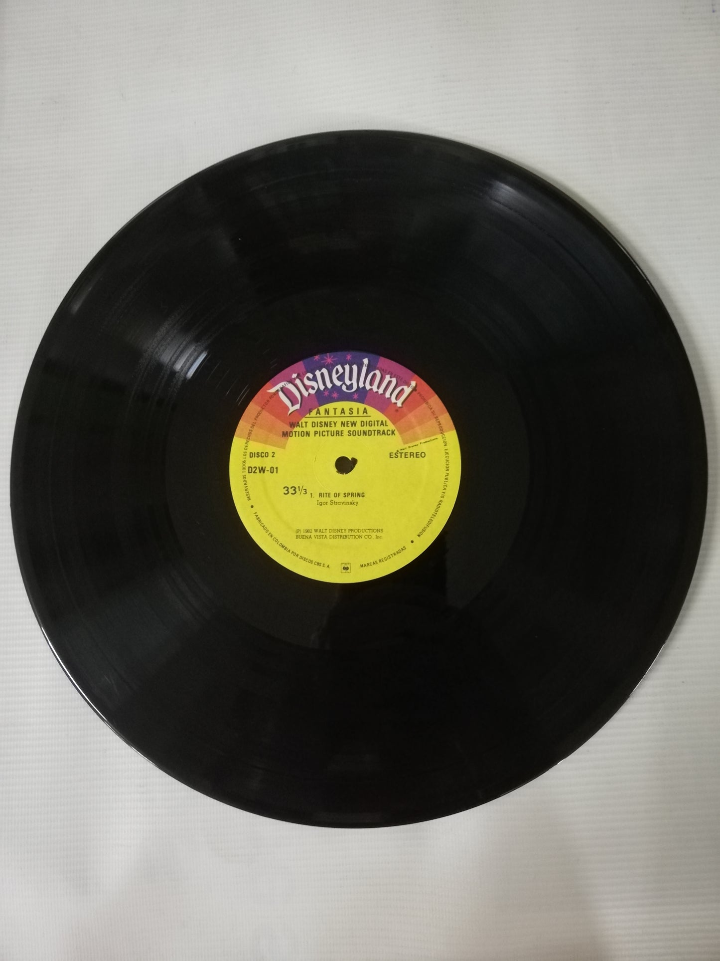 LP IRWIN KOSTAL - WALT DISNEY´S FANTASIA - NEW DIGITAL MOTION PICTURE SOUNDTRACK - VINYL X 2