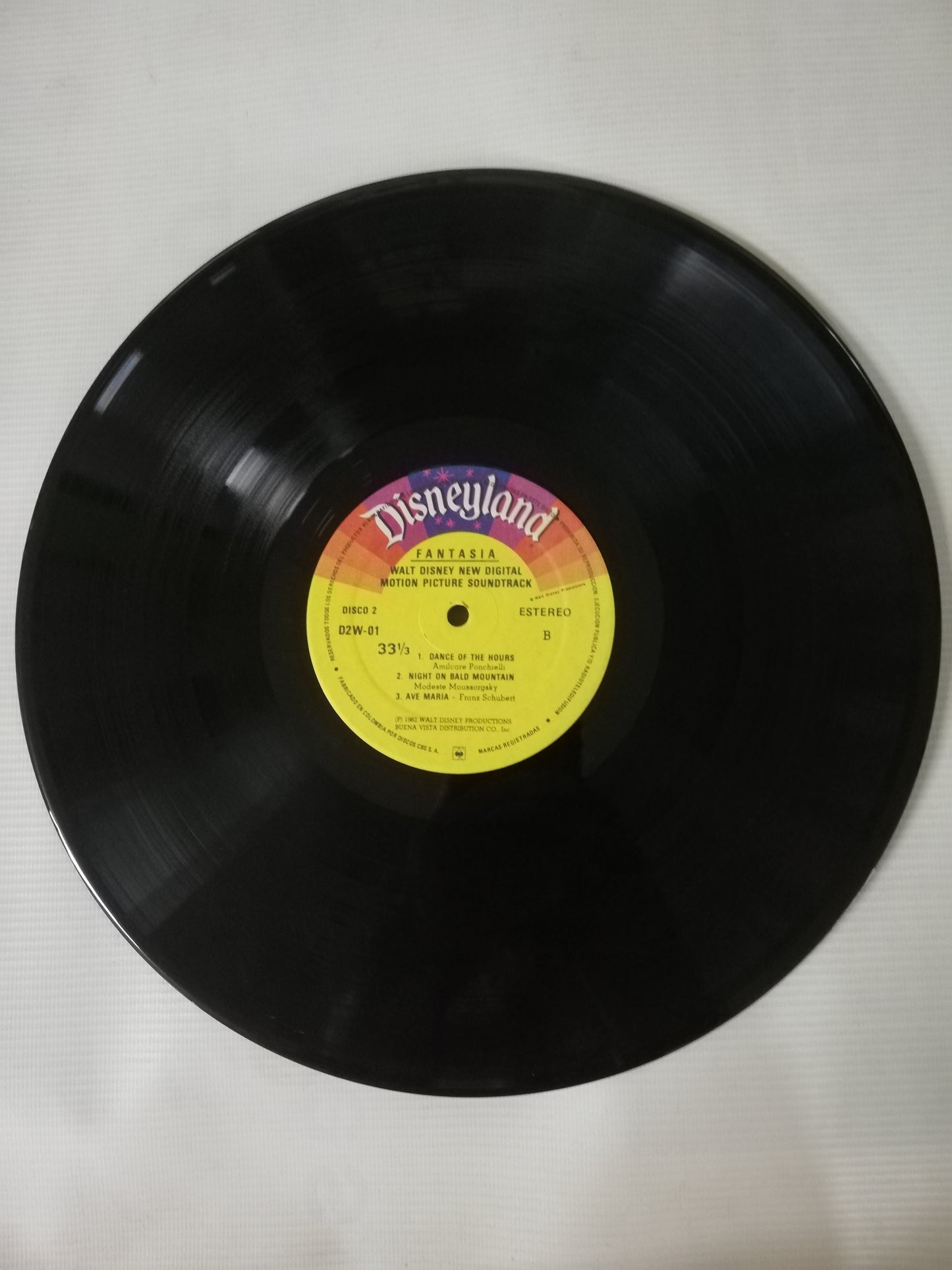 LP IRWIN KOSTAL - WALT DISNEY´S FANTASIA - NEW DIGITAL MOTION PICTURE SOUNDTRACK - VINYL X 2
