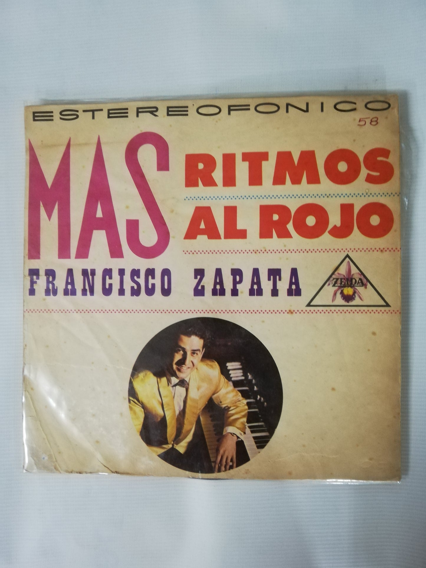 LP FRANCISCO ZAPATA - MAS RITMO AL ROJO