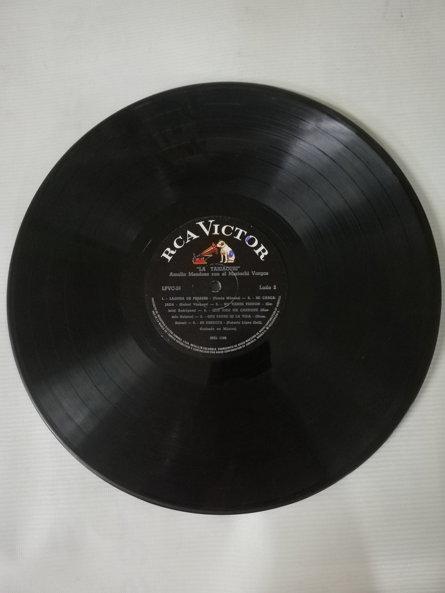 LP AMALIA MENDOZA - LA TARIACURI