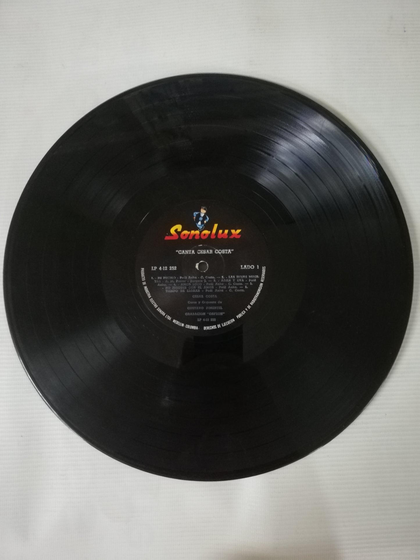 LP CESAR COSTA - CESAR COSTA CANTA