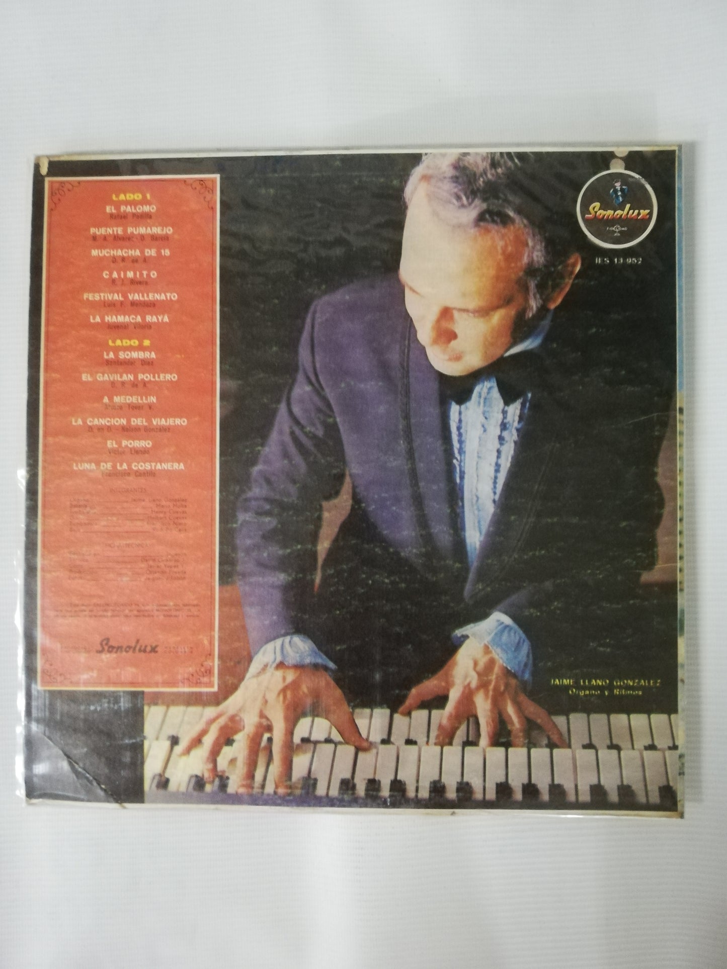 LP JAIME LLANO GONZALEZ ORGANO Y RITMO - SABROSA MÚSICA VOL. X