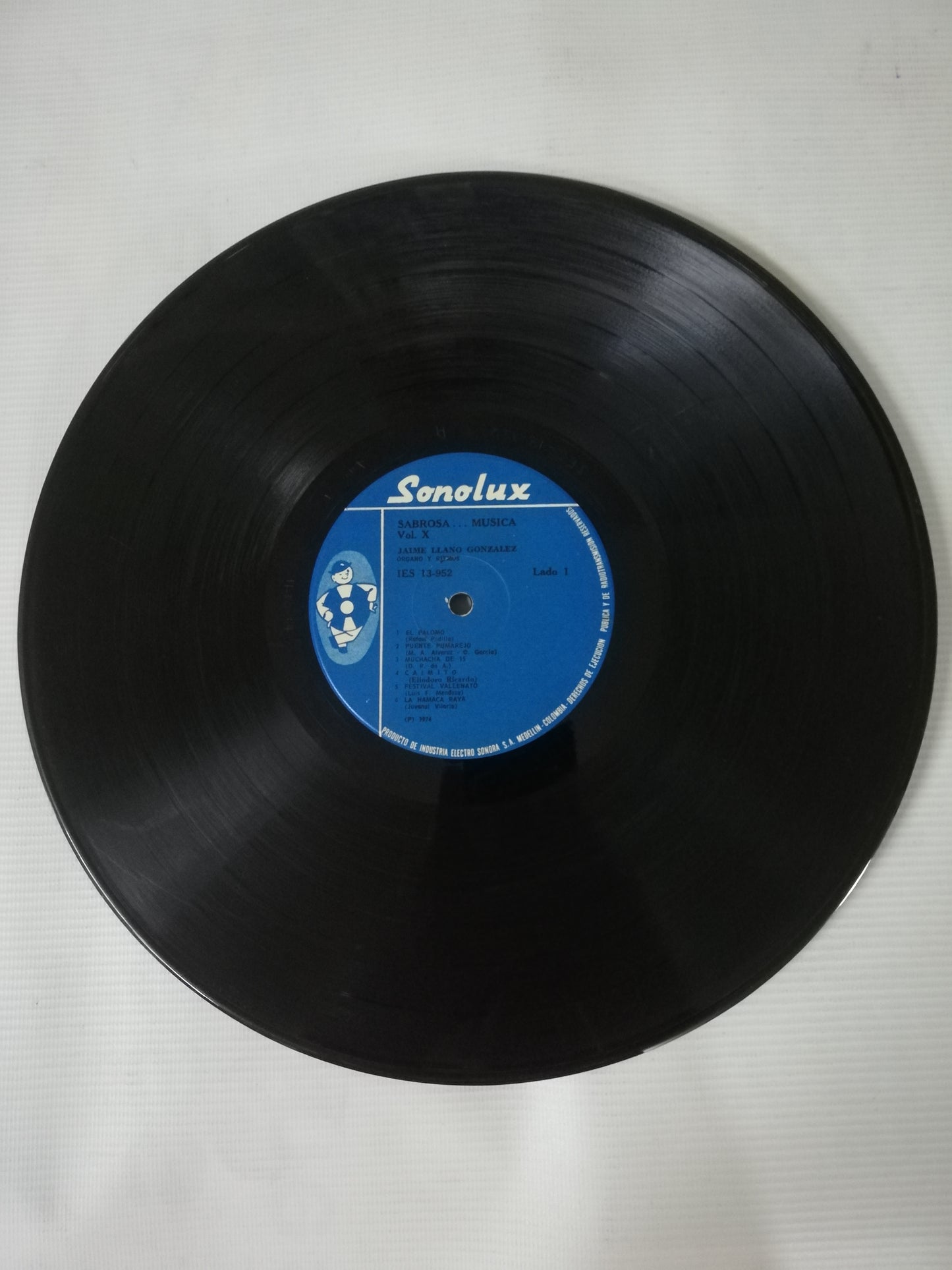 LP JAIME LLANO GONZALEZ ORGANO Y RITMO - SABROSA MÚSICA VOL. X