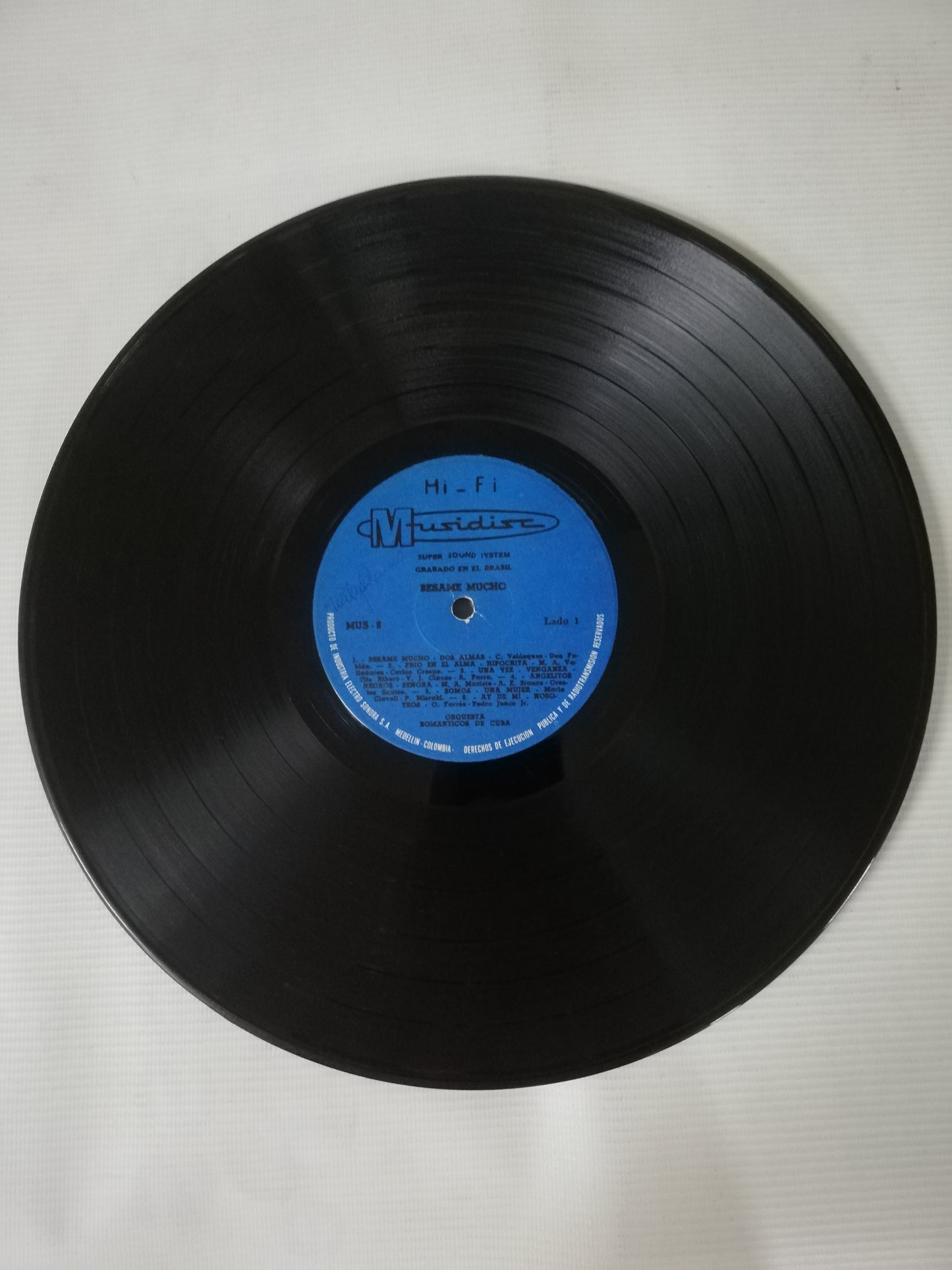 LP ORQUESTA ROMANTICOS DE CUBA - BESAME MUCHO BOLEROS
