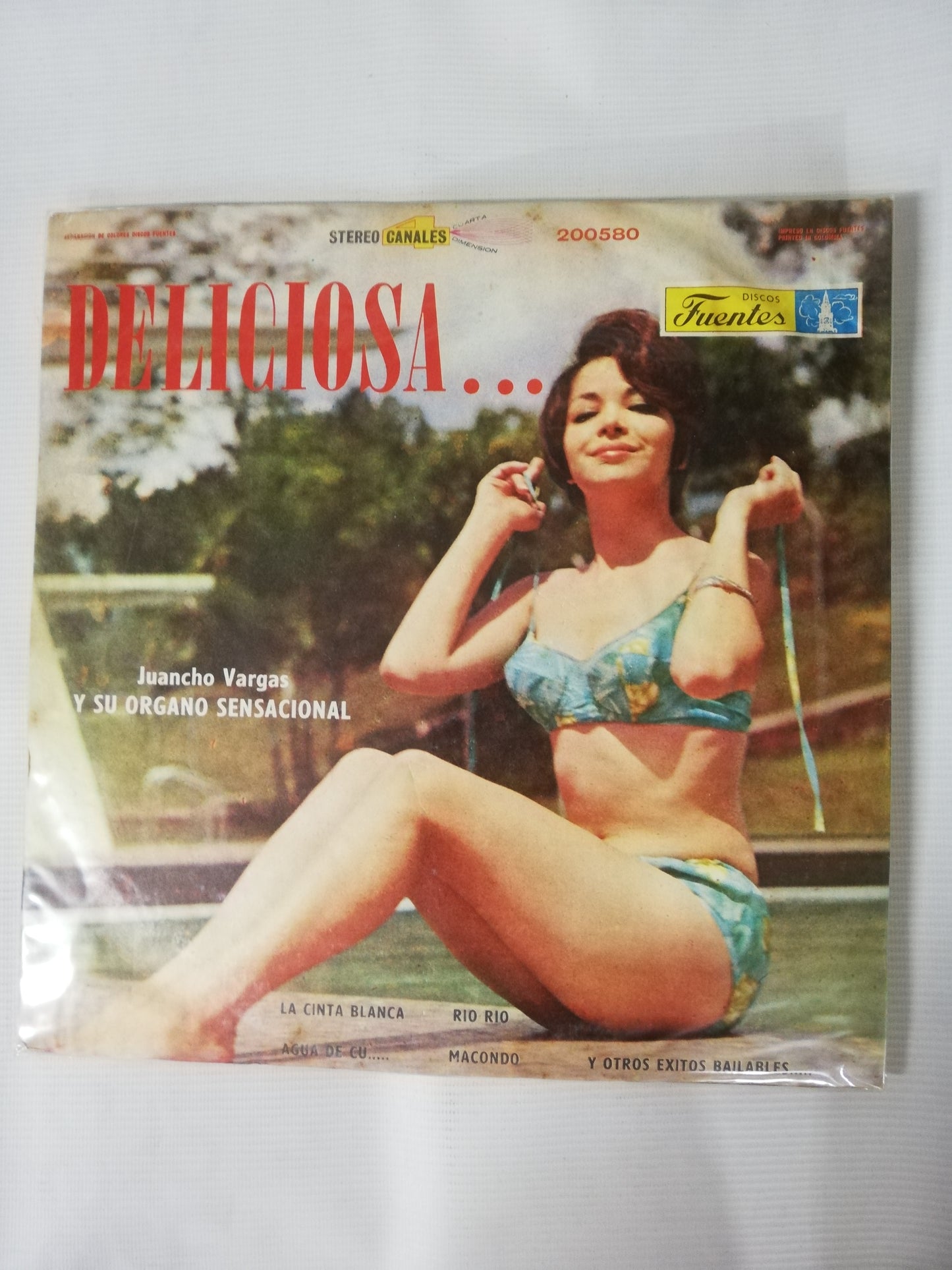 LP JUANCHO VARGAS Y SU ORGANO SENSACIONAL - DELICIOSA...