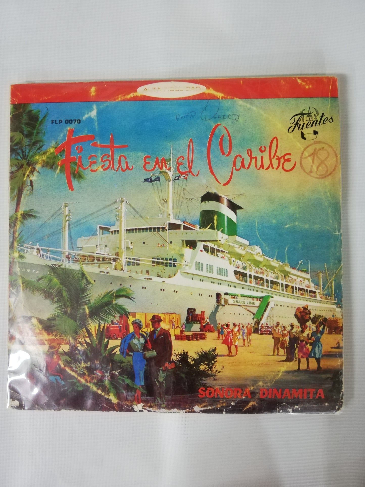 LP SONORA DINAMITA - FIESTA EN EL CARIBE