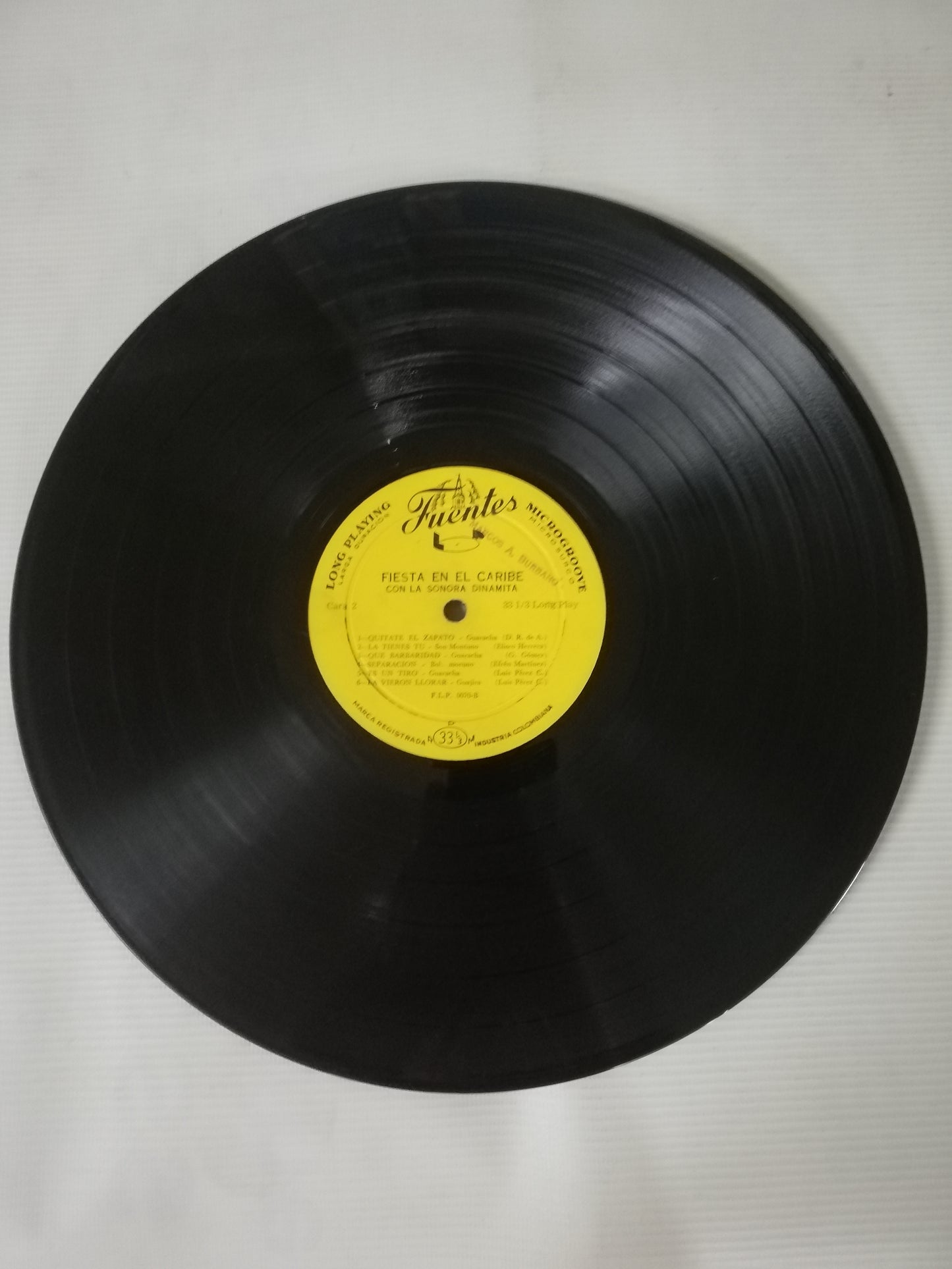 LP SONORA DINAMITA - FIESTA EN EL CARIBE