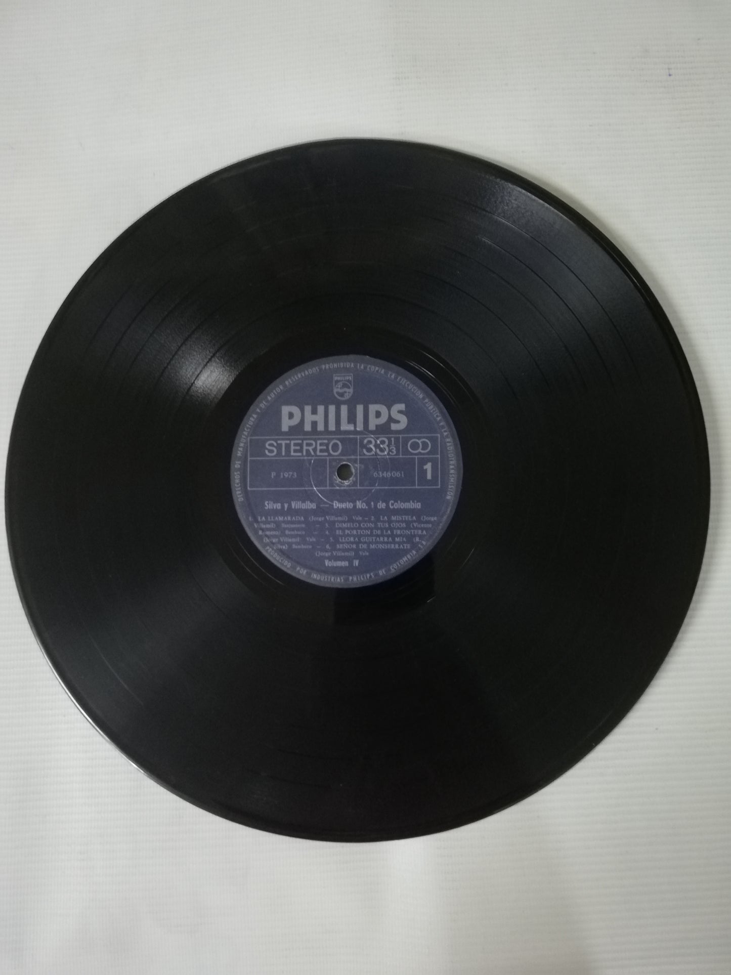 LP SILVA Y VILLALBA - DUETO No. 1 DE COLOMBIA VOL. IV