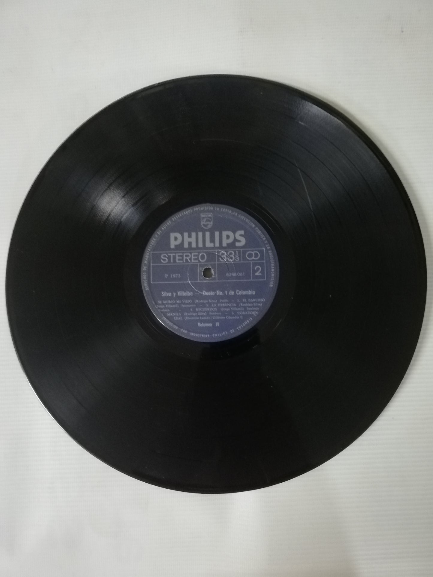 LP SILVA Y VILLALBA - DUETO No. 1 DE COLOMBIA VOL. IV