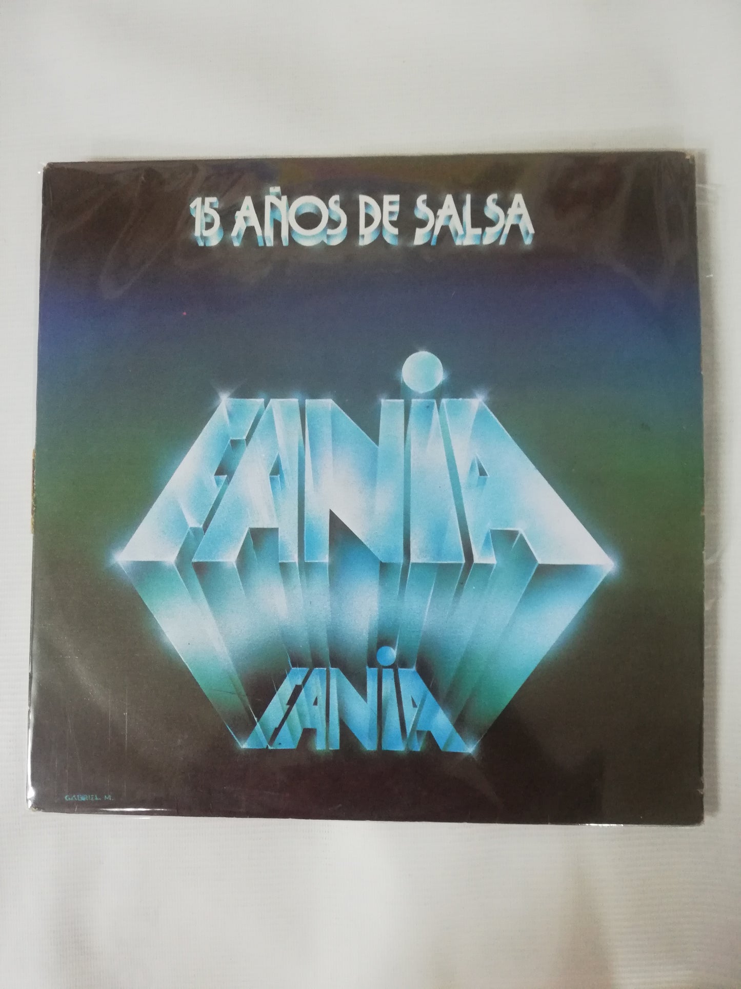LP FANIA ALL STARS - 15 AÑOS DE SALSA