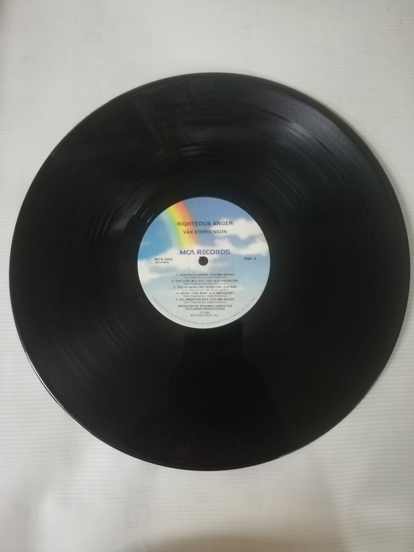 LP VAN STEPHENSON - RIGHTEOUS ANGER