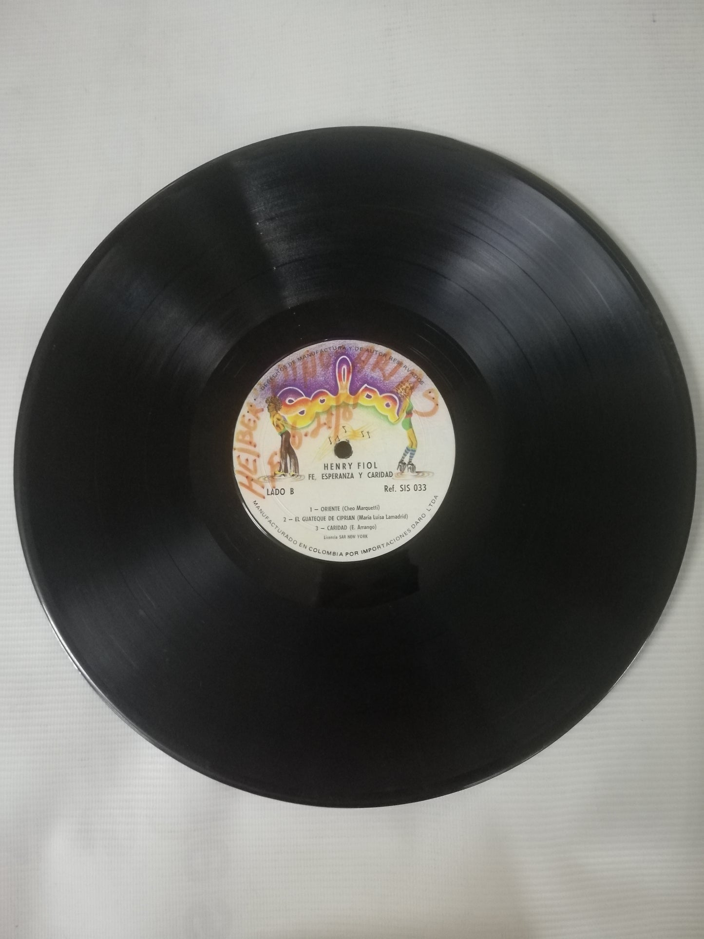 LP HENRY FIOL - FE, ESPERANZA Y CARIDAD