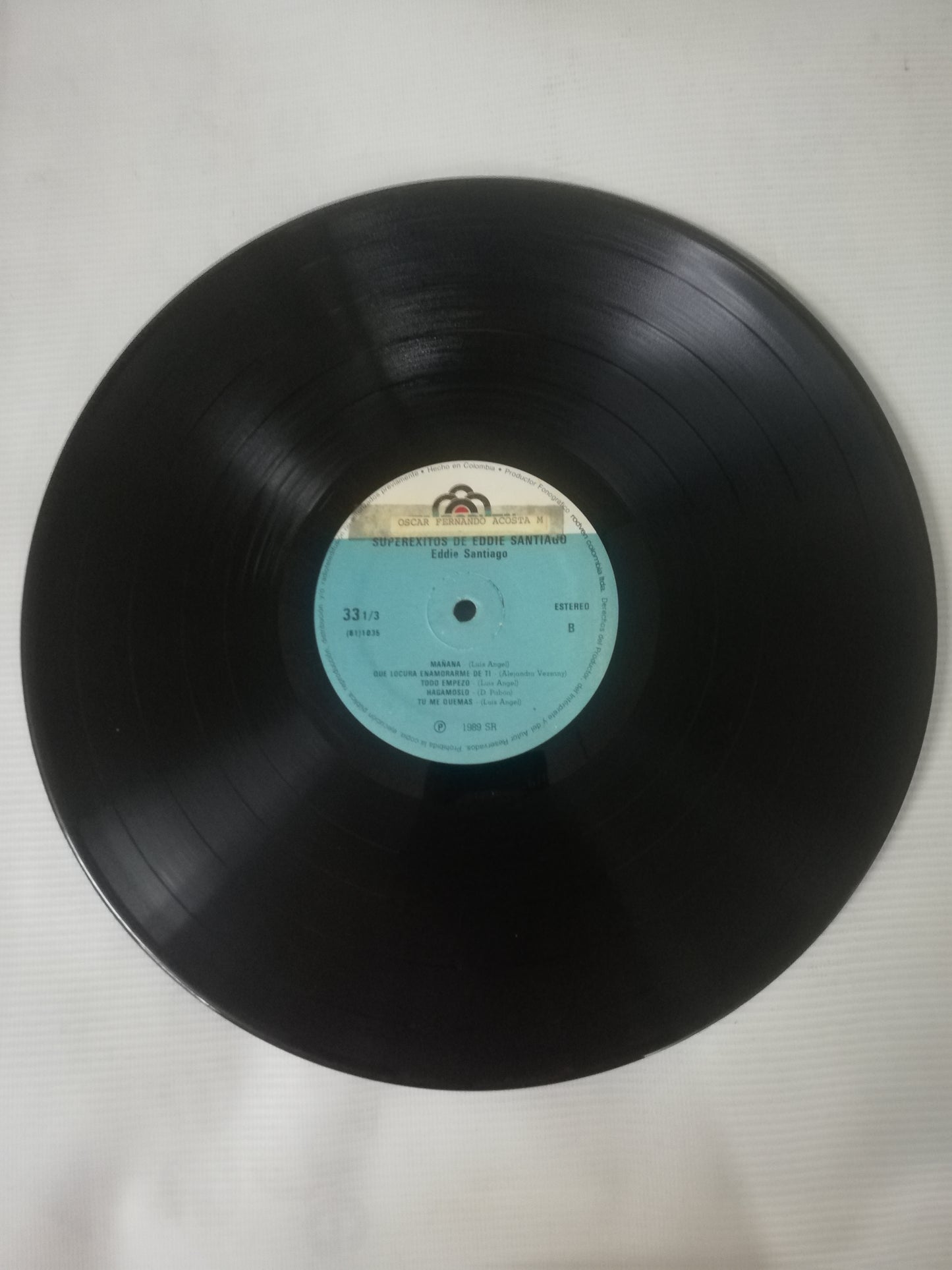 LP EDDIE SANTIAGO - SUPEREXITOS