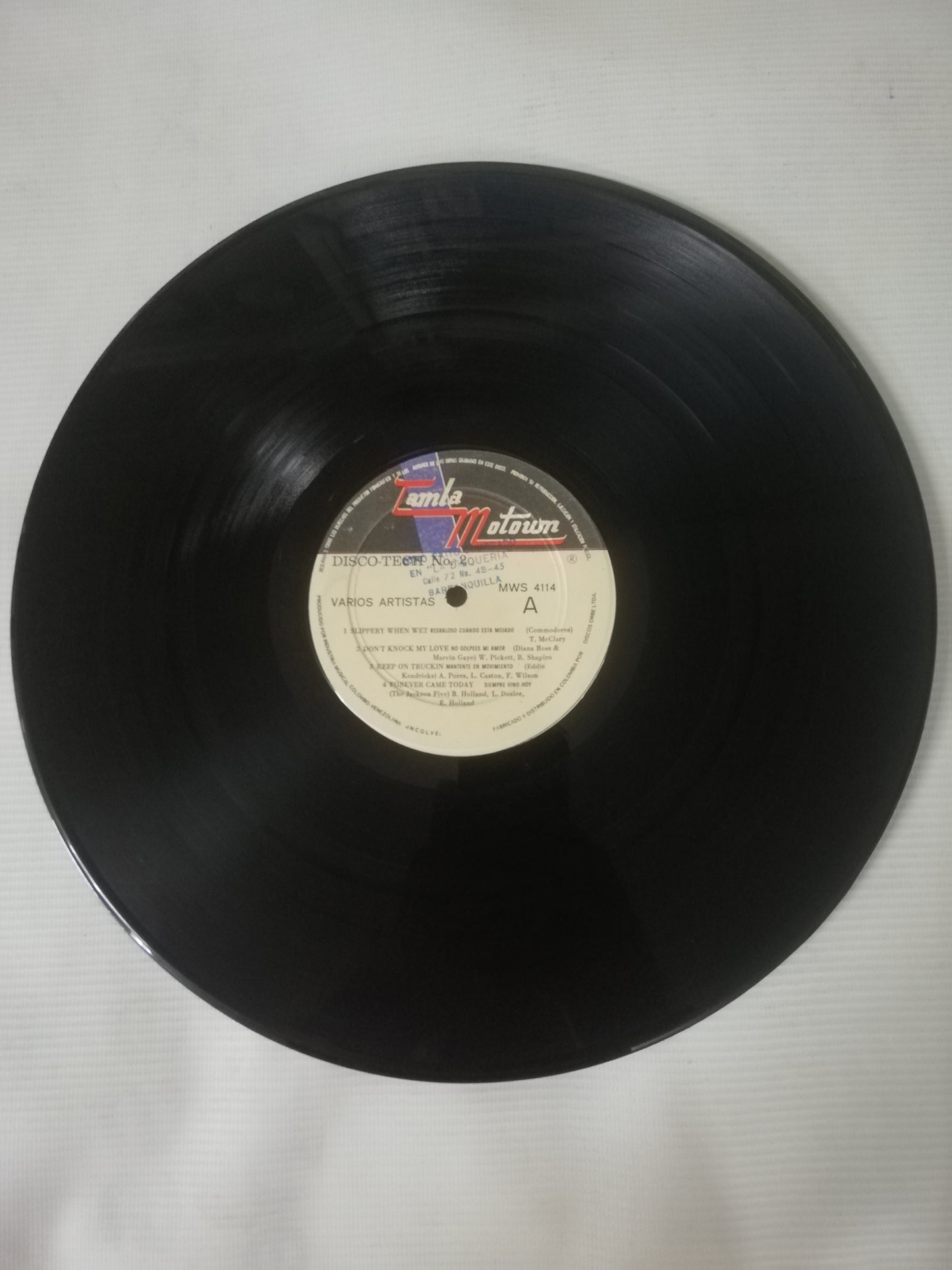 LP MOTOWN DISCOTECH # 2 - DISCO COMPILATION