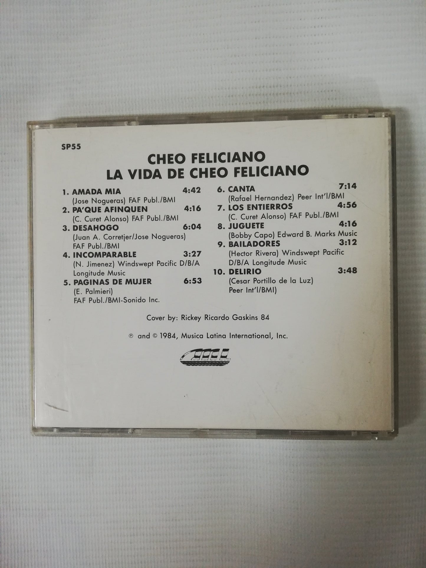 CD CHEO FELICIANO - LA VIDA DE CHEO FELICIANO