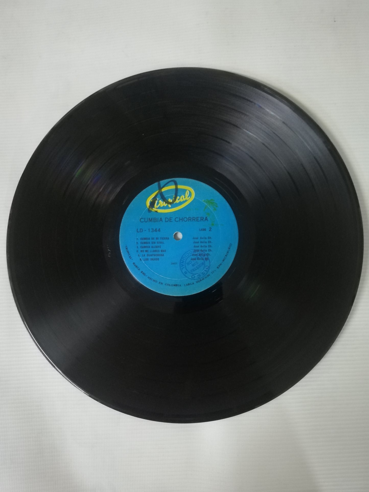 LP CUMBIA DE CHORRERA - CUMBIA DE CHORRERA
