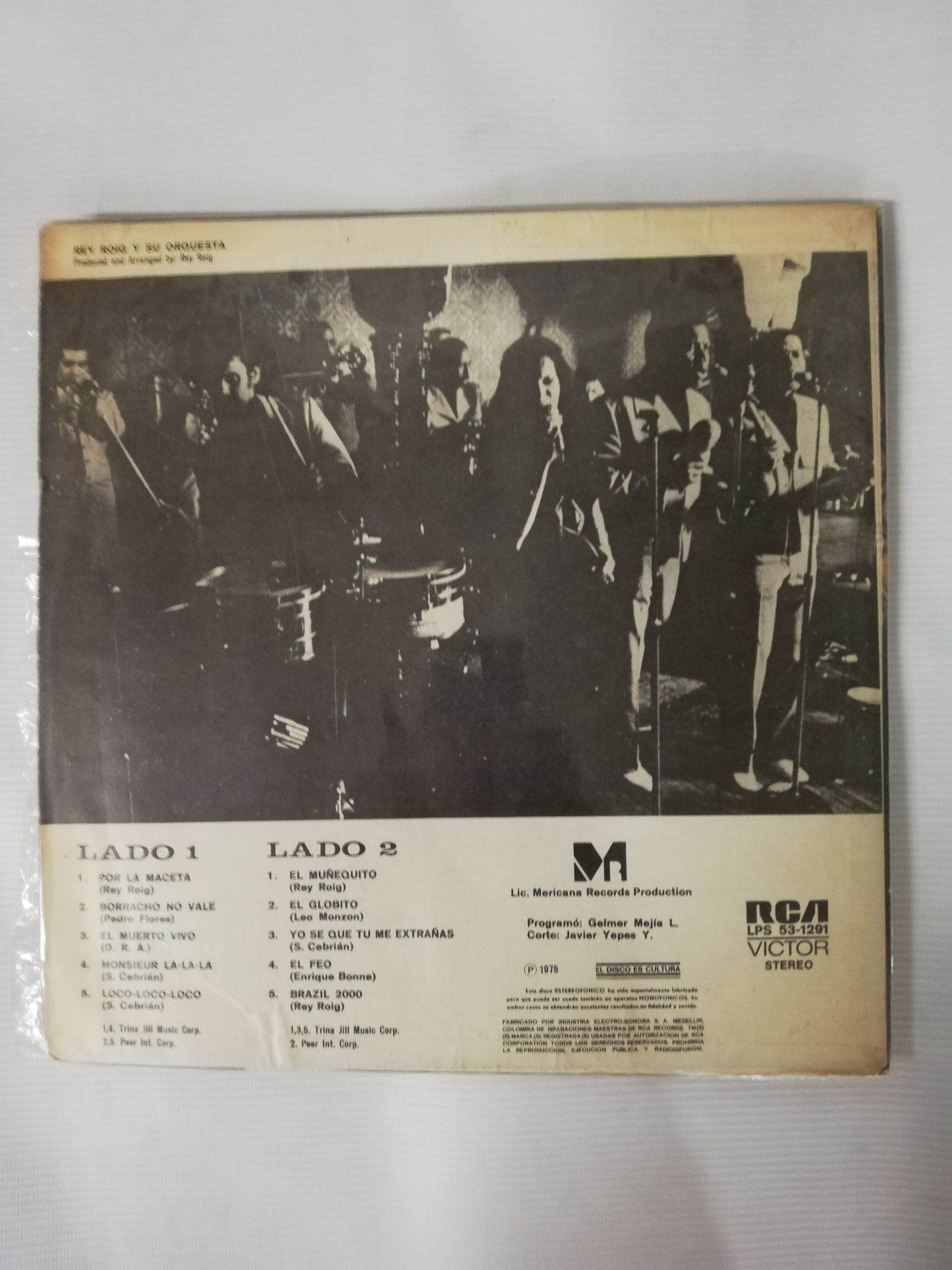 LP REY ROIG Y SU ORQUESTA - A TOUCH OF CLASS (POR LA MACETA)