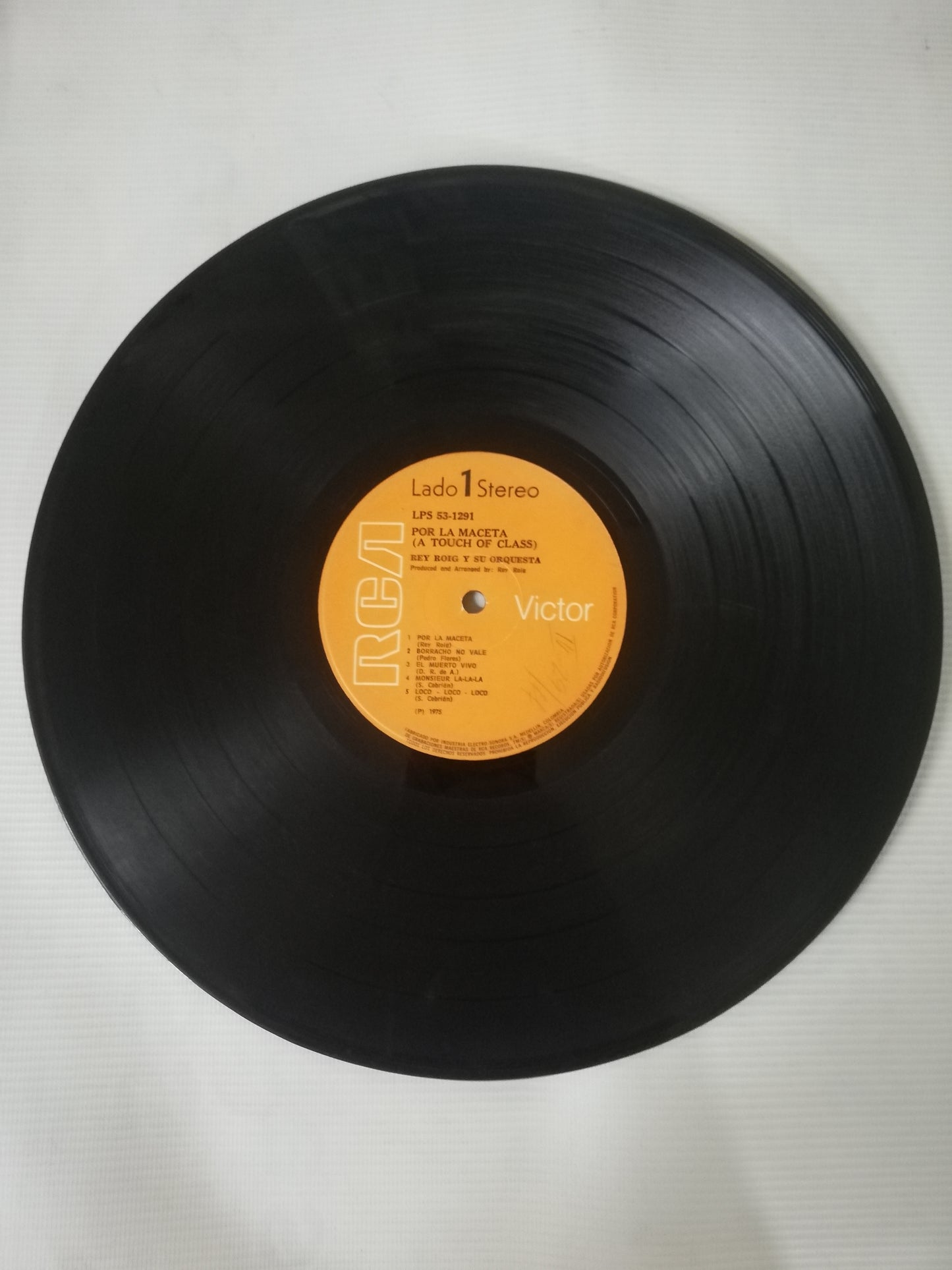 LP REY ROIG Y SU ORQUESTA - A TOUCH OF CLASS (POR LA MACETA)