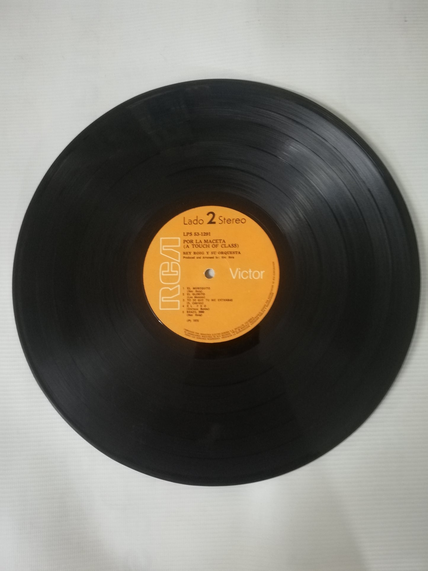LP REY ROIG Y SU ORQUESTA - A TOUCH OF CLASS (POR LA MACETA)