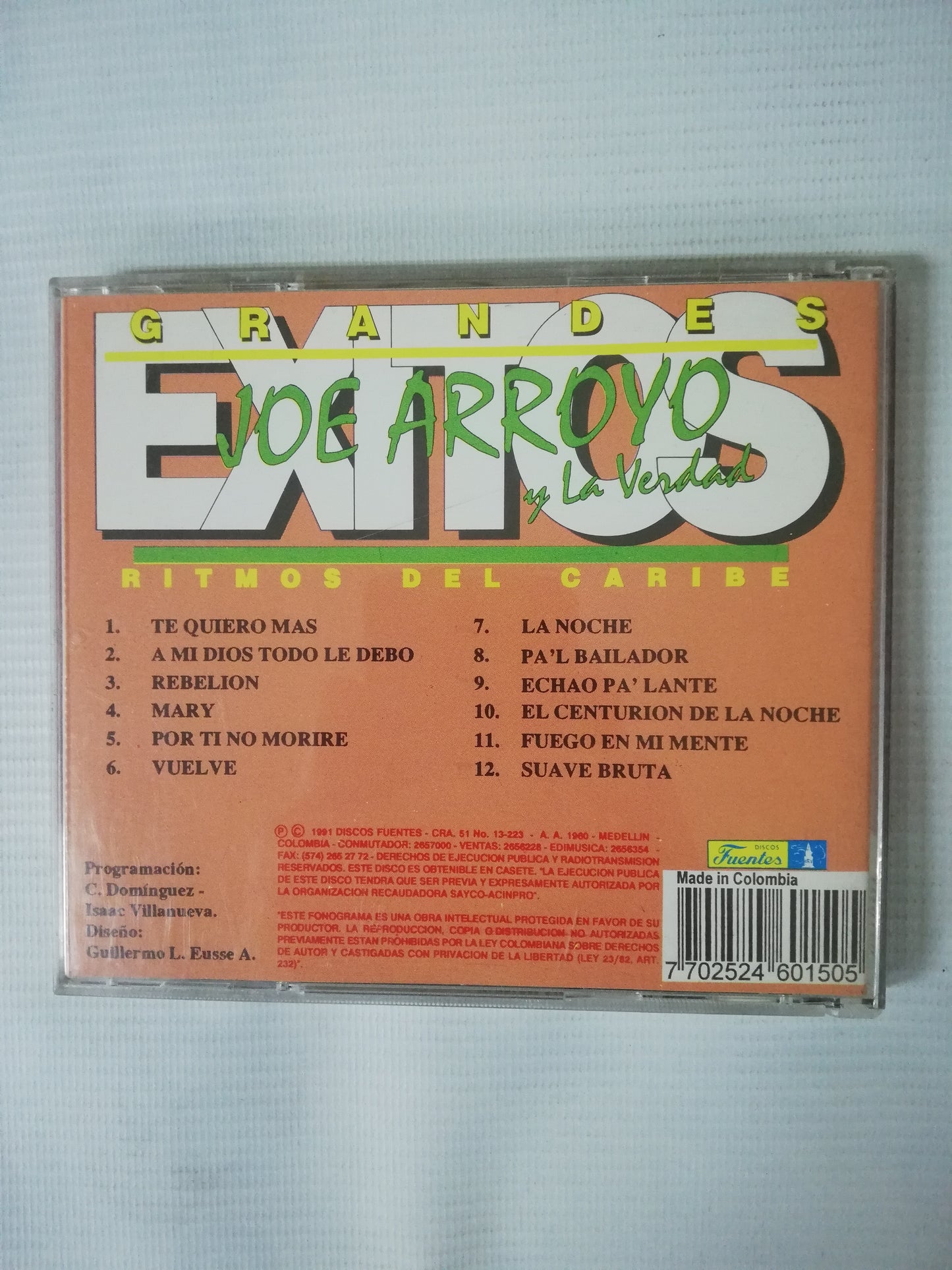 CD JOE ARROYO Y LA VERDAD - GRANDES EXITOS