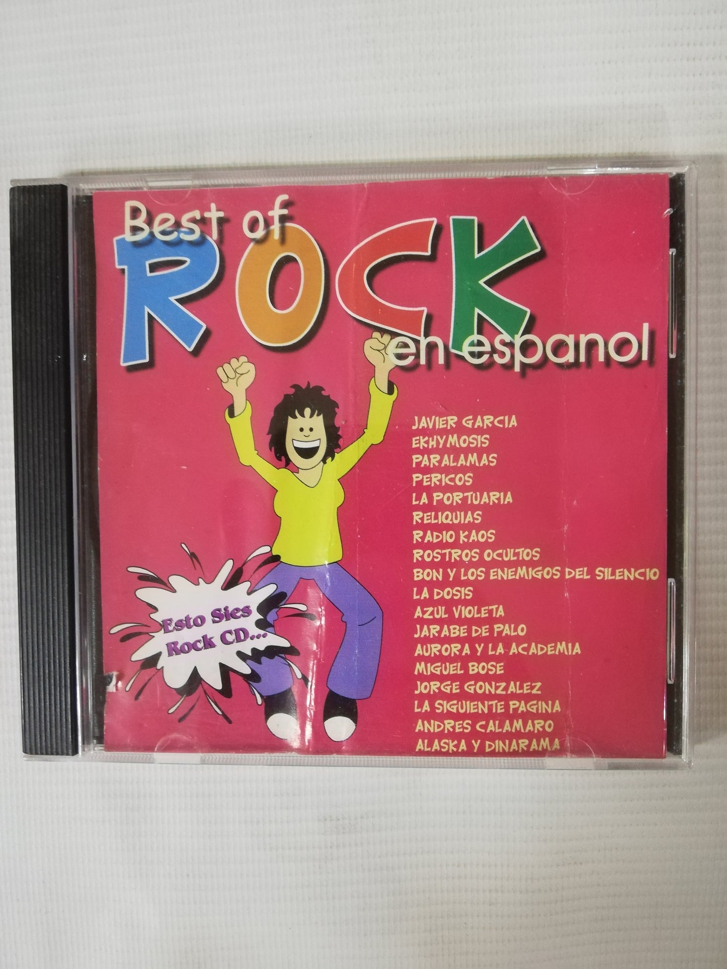 CD BEST OF ROCK EN ESPAÑOL - VARIOS INTÉRPRETES