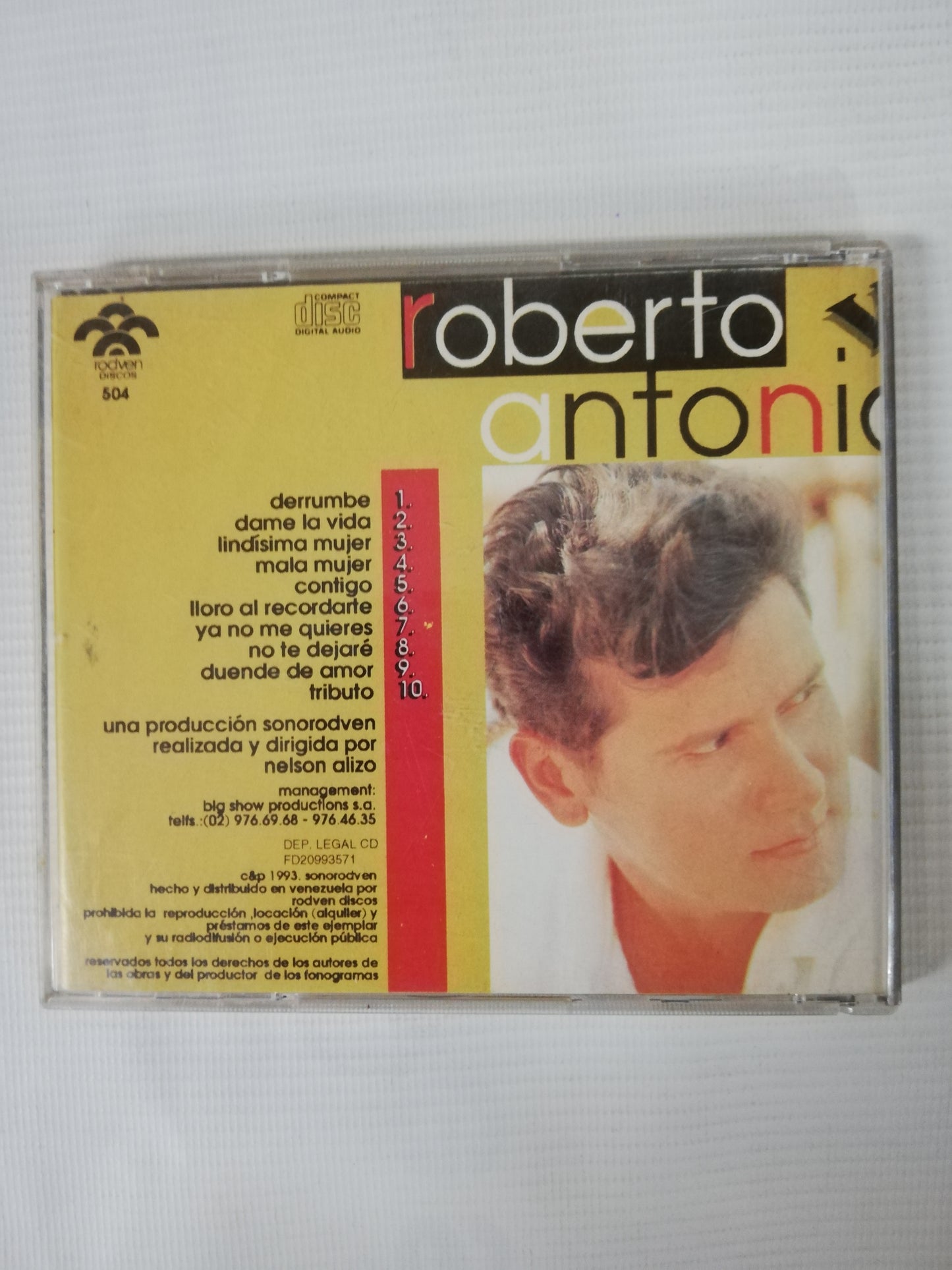 CD ROBERTO ANTONIO - ROBERTO ANTONIO V