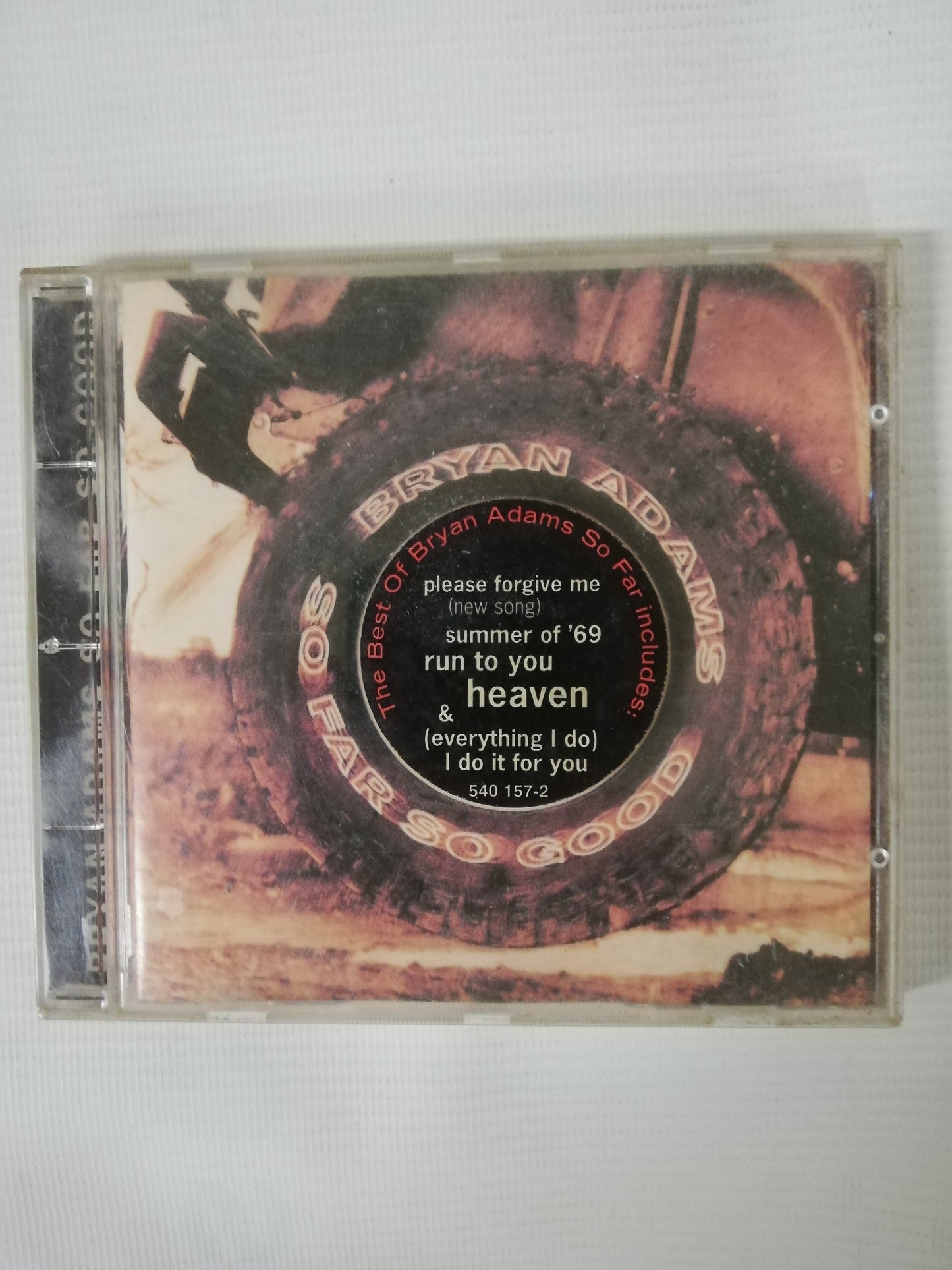 CD BRIAN ADAMS - SO FAR SO GOOD