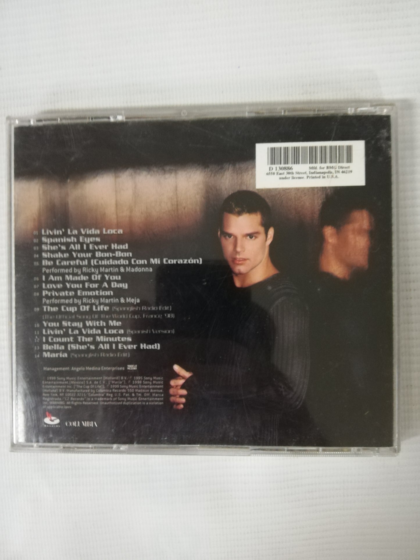 CD RICKY MARTIN - RICKY MARTIN