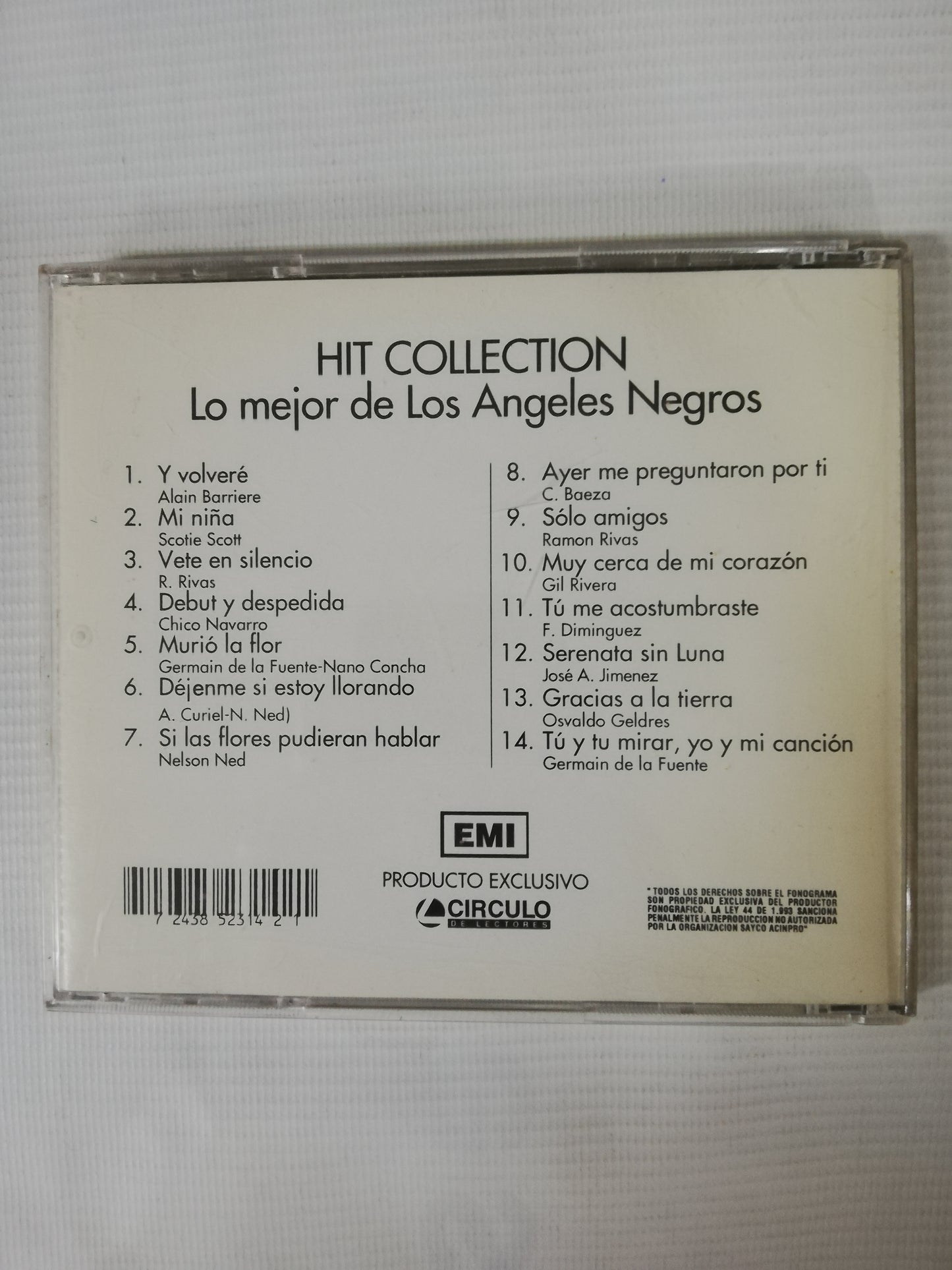CD LOS ANGELES NEGROS - LO MEJOR DE LOS ANGELES NEGROS