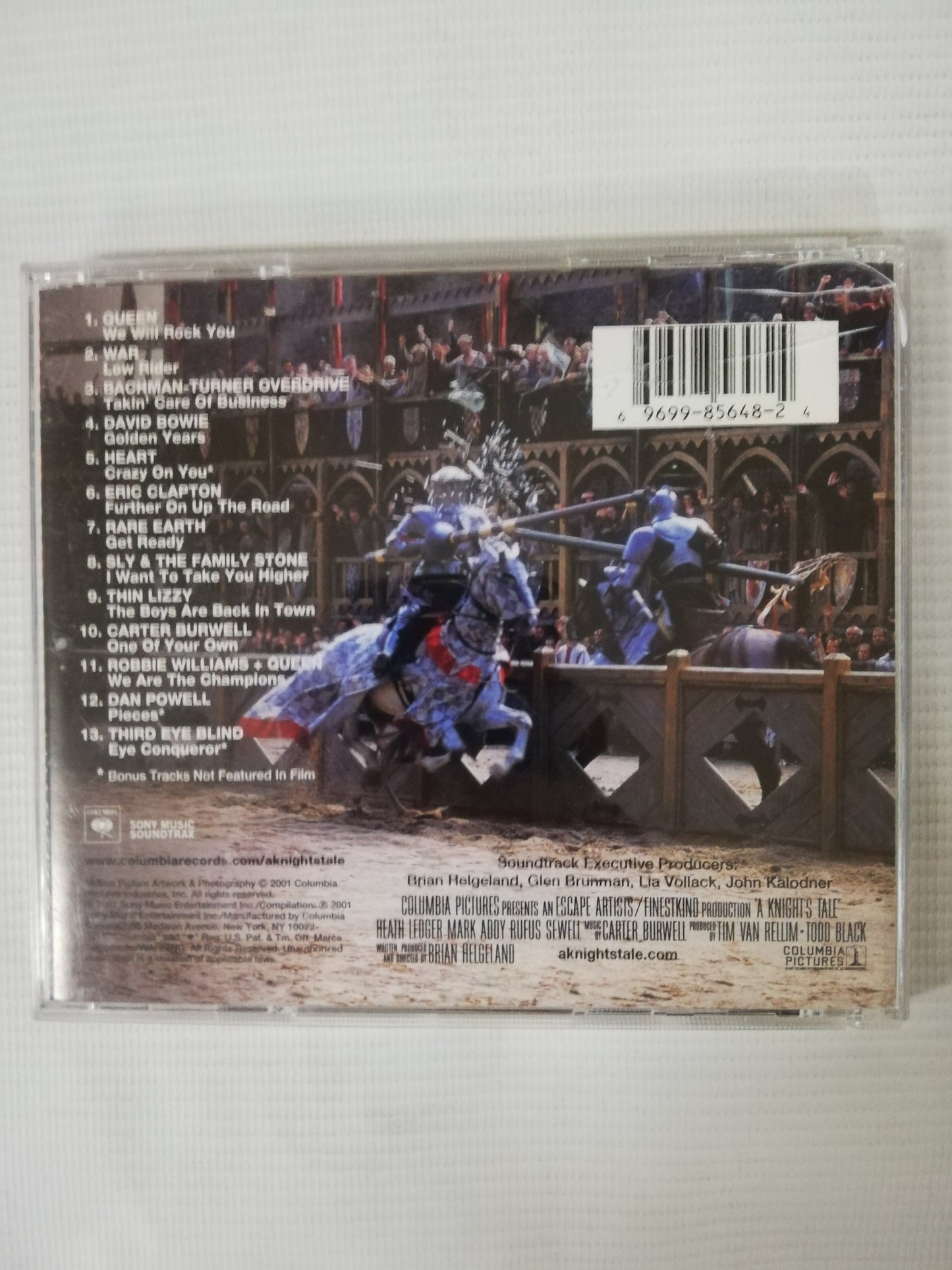 CD A KNIGHT´S TALE - MUSIC FROM THE MOTION PICTURE