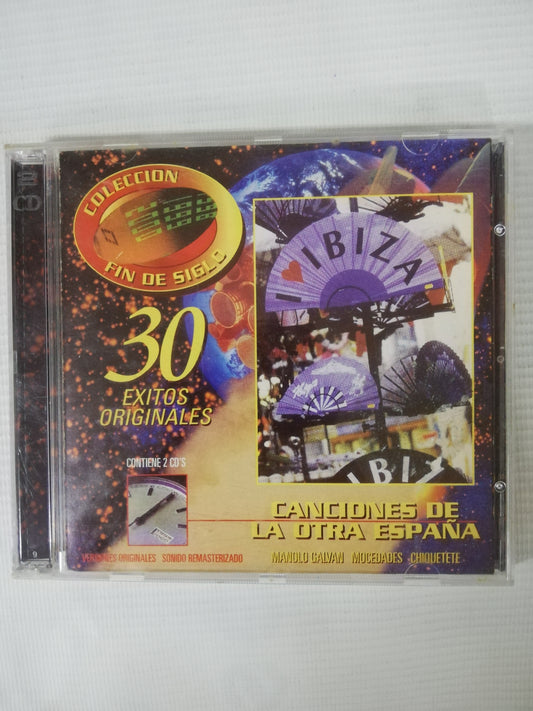 CD CANCIONES DE LA OTRA ESPAÑA - 30 EXITOS ORIGINALES - CD X 2