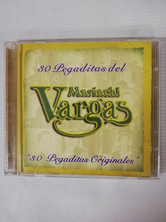 CD MARIACHI VARGAS - 30 PEGADITAS DEL MARIACHI VARGAS - CD X 2