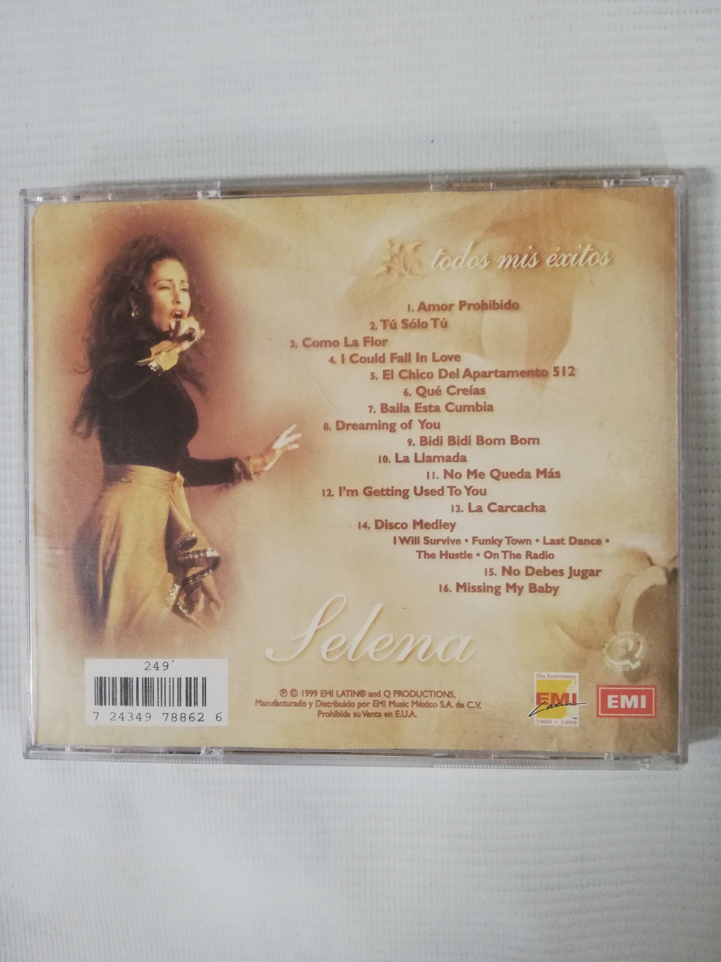 CD SELENA - TODOS MIS EXITOS