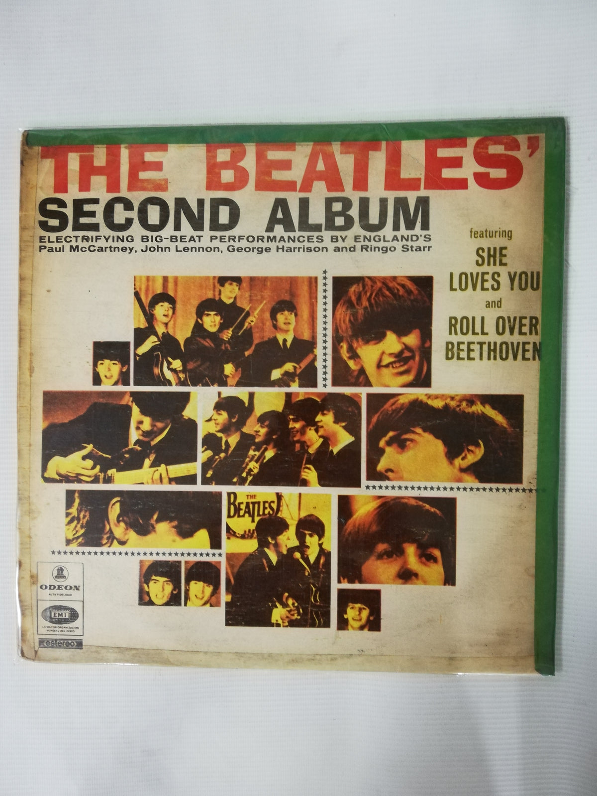 LP THE BEATLES - SECOND ALBUM