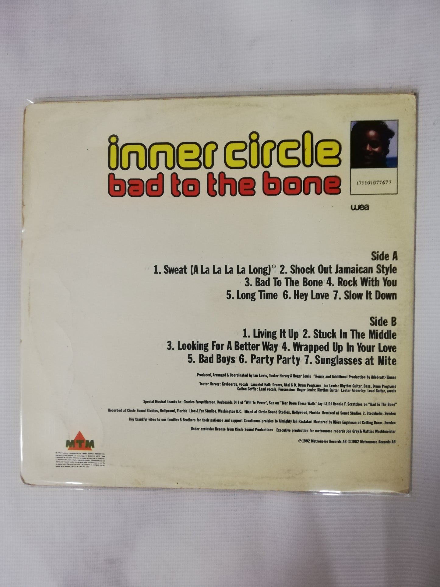 LP INNER CIRCLE - BAD TO THE BONE