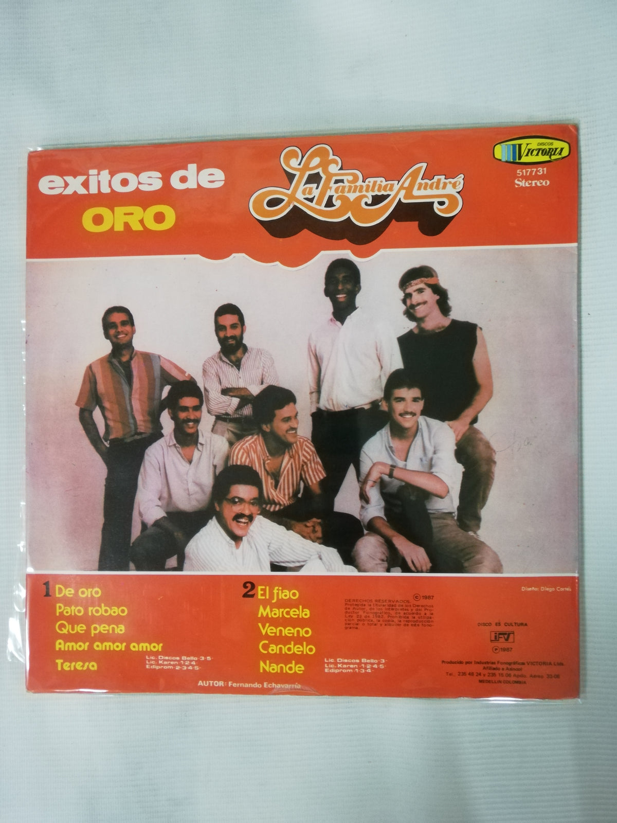 LP LA FAMILIA ANDRÉ - EXITOS DE ORO
