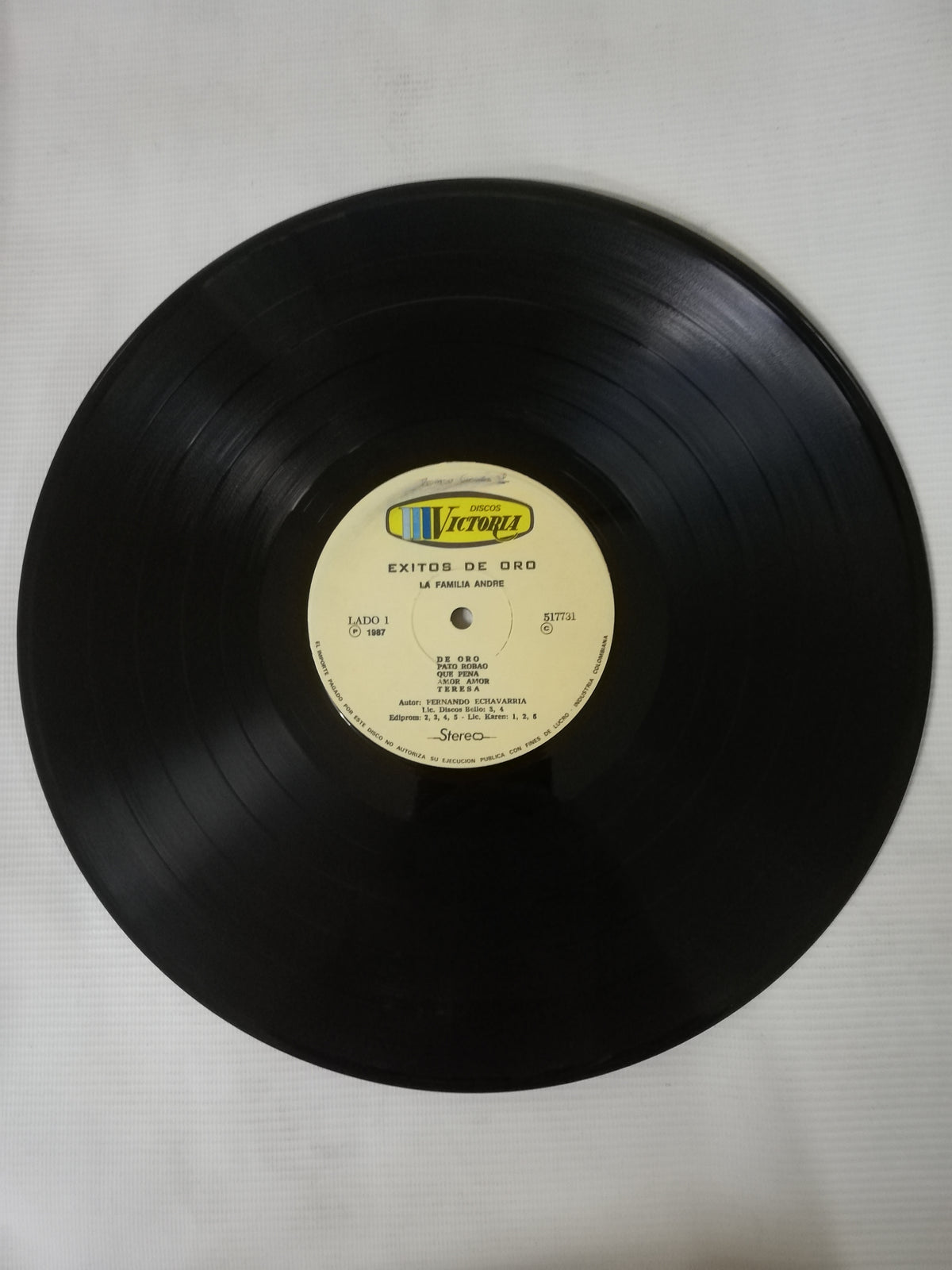 LP LA FAMILIA ANDRÉ - EXITOS DE ORO