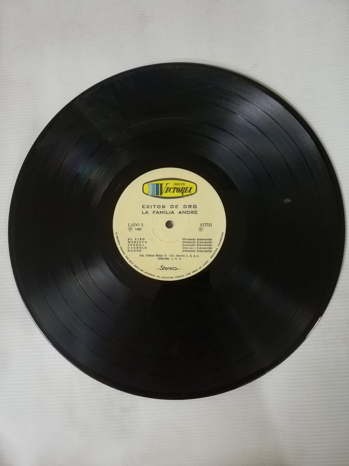 LP LA FAMILIA ANDRÉ - EXITOS DE ORO