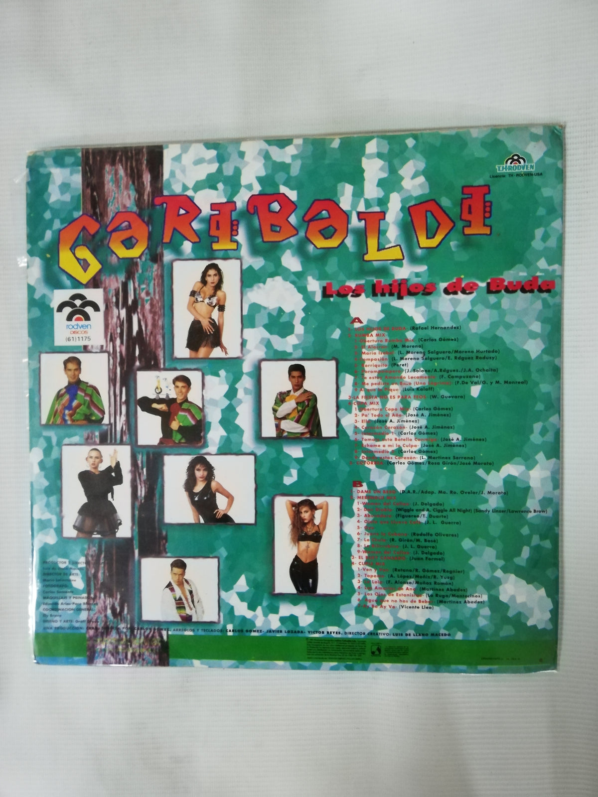LP GARIBALDI - LOS HIJOS DE BUDA
