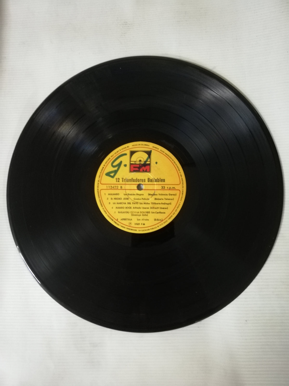 LP 12 TRIUNFADORES BAILABLES - VARIOS INTÉRPRETES