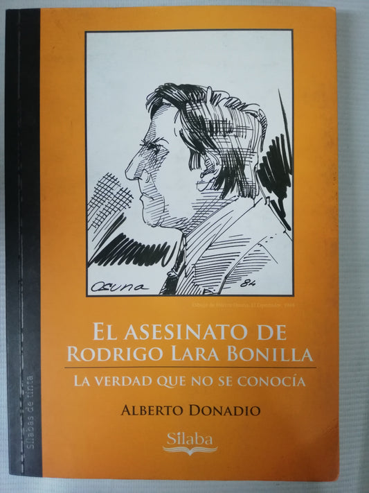 EL ASESINATO DE RODRIGO LARA BONILLA - ALBERTO DONADIO