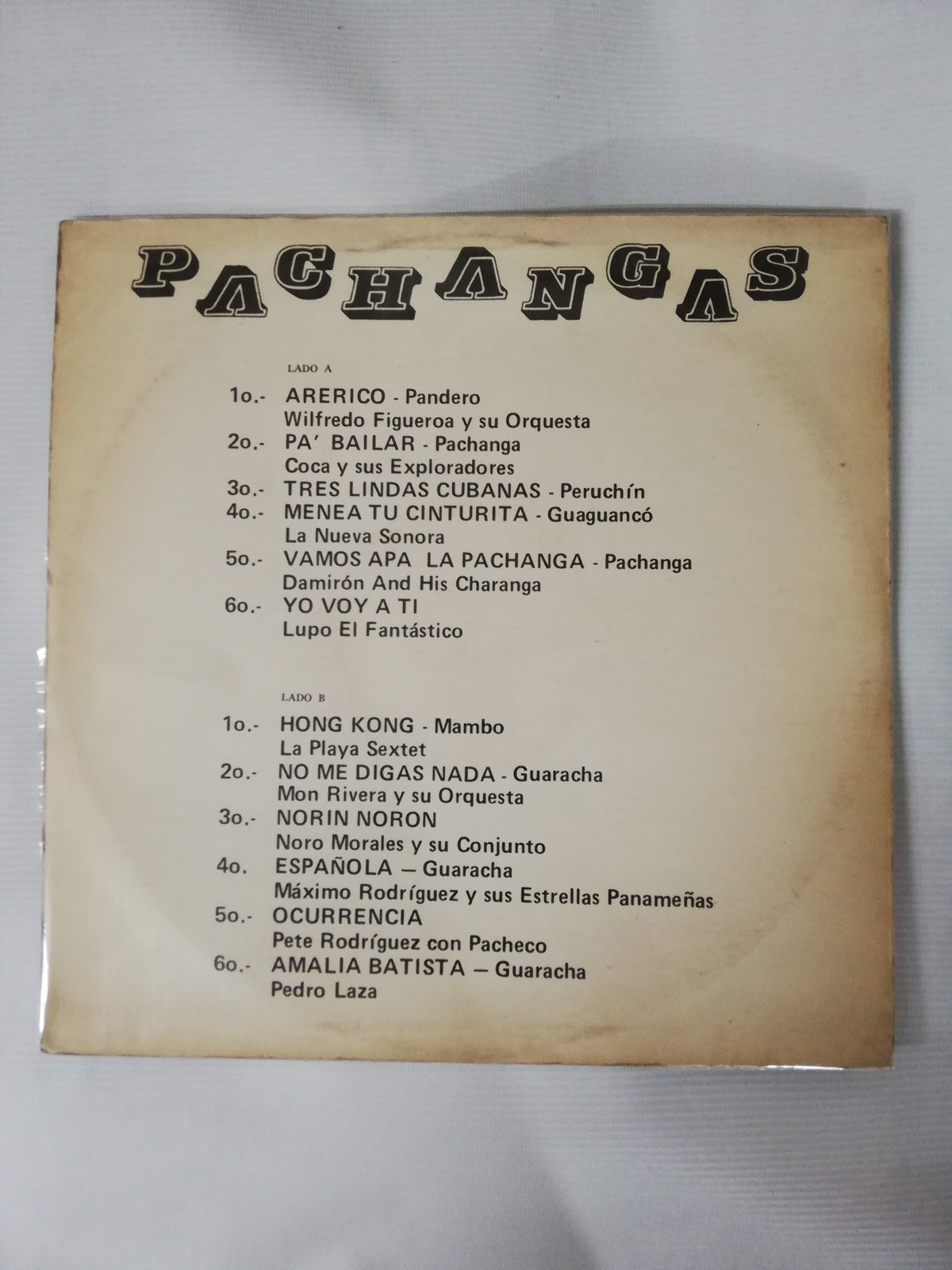 LP PACHANGAS - PACHANGAS VOL. 6