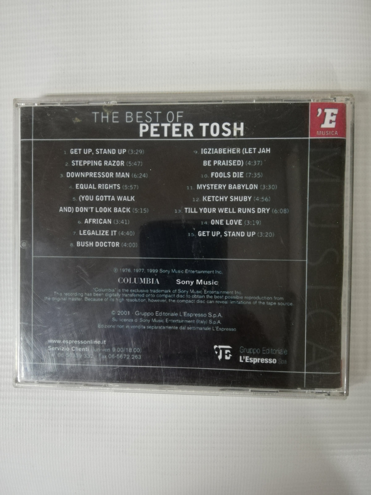 CD PETER TOSH - THE BEST OF PETER TOSH