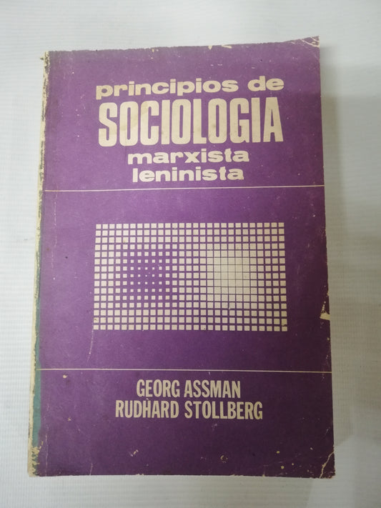 PRINCIPIOS DE SOCIOLOGIA - GEORG ASSMAN - RUDHAD STOLLBERG
