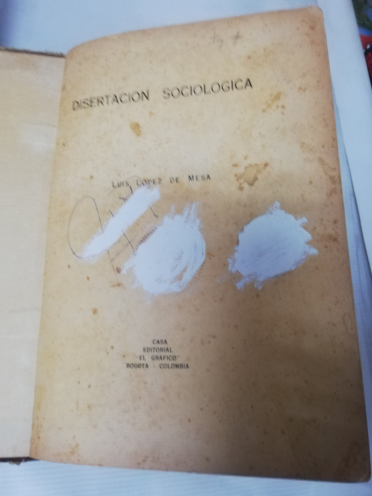DISERTACION SOCIOLOGIA - LUIS LOPZ DE MESA