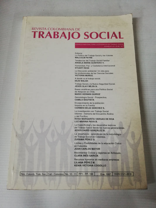 TRABAJO SOCIAL - AUTORES VARIOS